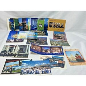 Lot Of 25 80s 90s Maryland‎ Annapolis Naval Academy Ephemera Vintage Postcards